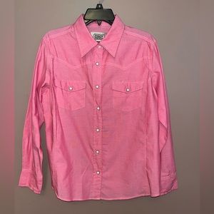 Pink Western Riding Shirt